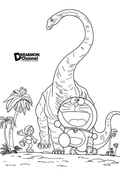 tranh to mau doraemon